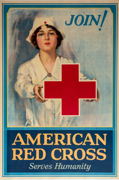 AMERICAN RED CROSS SERVES HUMANITY