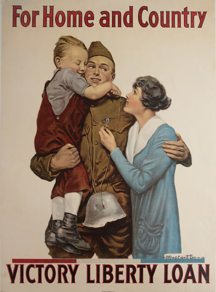 FOR HOME AND COUNTRY 1918 40 X 29