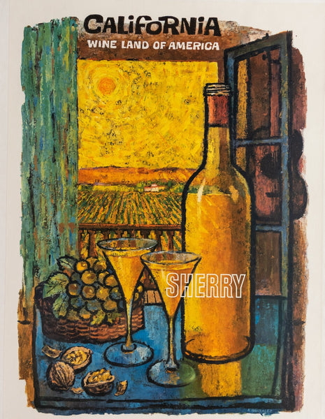SHERRY (CALIFORNIA WINE LAND)