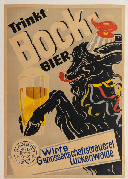 TRINKT BOCK BIER