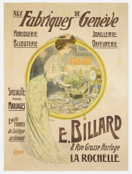 E. Billard / Aux Fabriques de Genève