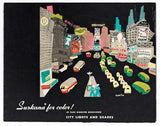 Pan Am / Commercial Advertising Group of 3 cardboard display signs