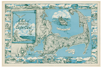 A Map of Interesting Cape Cod