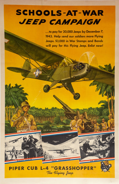SCHOOLS AT WAR JEEP CAMPAIGN (RARE)