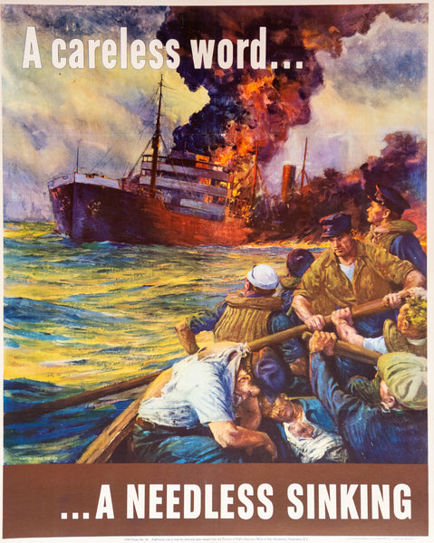 SMALLER SIZE A CARELESS WORD A NEEDLESS SINKING