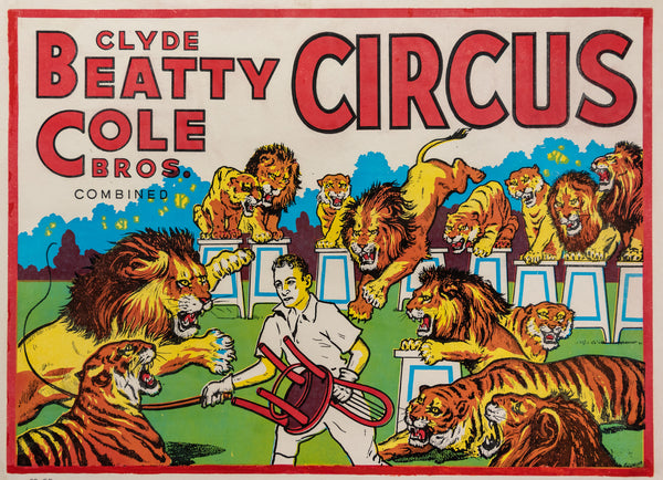 CLYDE BEATTY AND COLE BROS CIRCUS