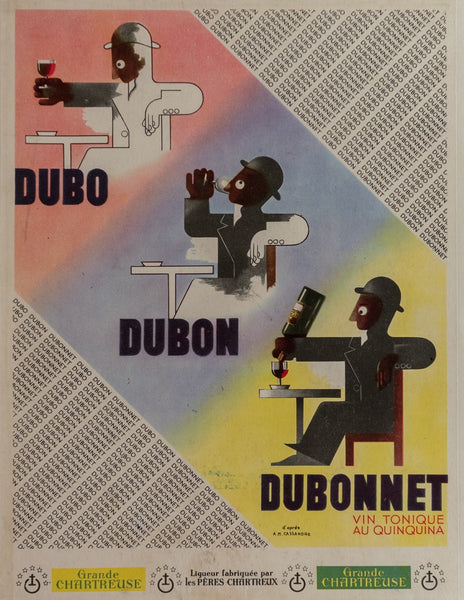 DUBO DUBON DUBONNET / VIN TONIQUE AU QUINQUIANA (RAINBOW)