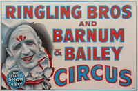 RINGLING BROS (WHITE FACED CLOWN)