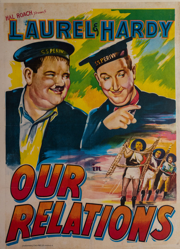 OUR RELATIONS LAUREL & HARDY – Flying Cloud Fine Art Posters