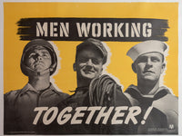 MEN WORKING TOGETHER!