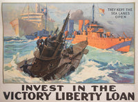 THEY KEPT THE SEA LANES OPEN 1918