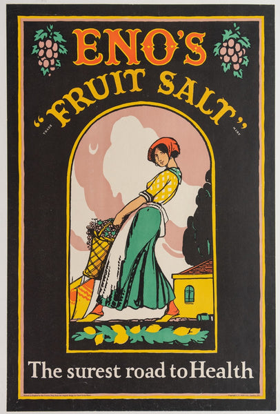 ENO'S "FRUIT SALT" FEMALE 1920 30 X 20