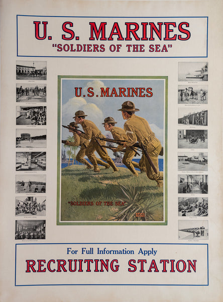 U. S. MARINES SOLDIERS OF THE SEA BM