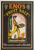 ENO'S "FRUIT SALT" MALE 1920 30 X 20