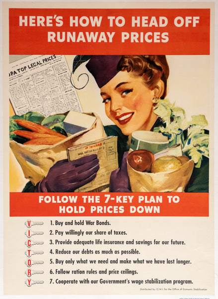 HERE'S HOW TO HEAD OFF RUNAWAY PRICES 1943 28X20