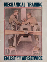 MECHANICAL TRAINING ENLIST IN THE AIR SERVICE (RARE)