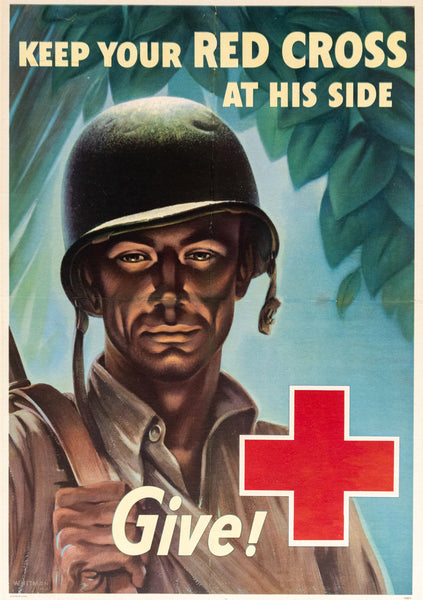 KEEP YOUR RED CROSS AT HIS SIDE