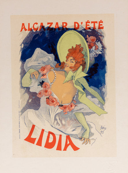 LIDIA MA #25 1896 (1895) 15 1/2 X 11